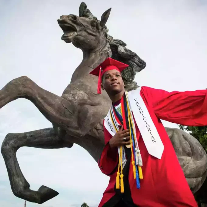 Harvard-bound teen is Westfield High School’s first Black male valedictorian